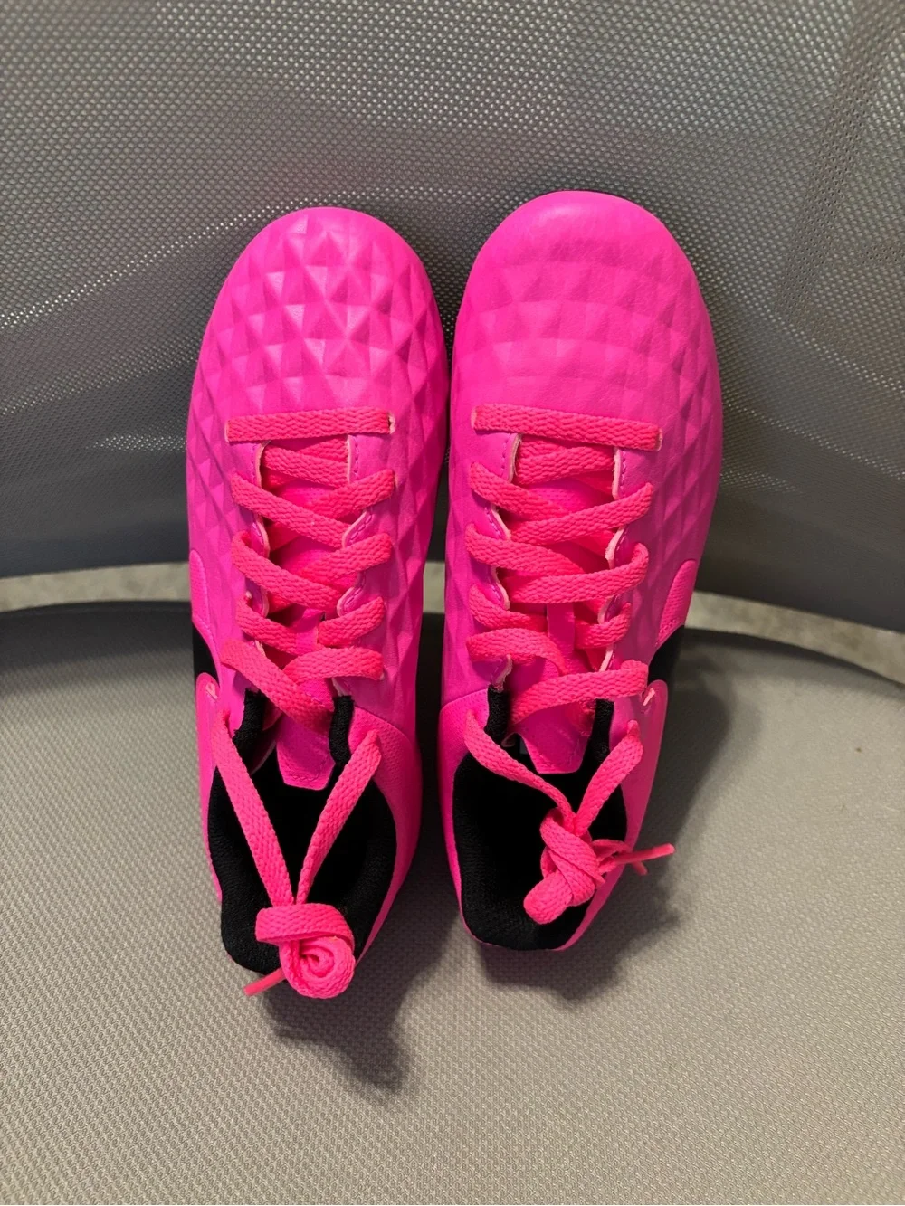 Nike Kids Hot Pink Soccer Cleats - Youth Turf/Grass Shoes